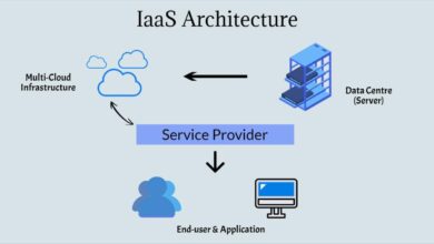 Cloud networking infrastructure as a service (IaaS)